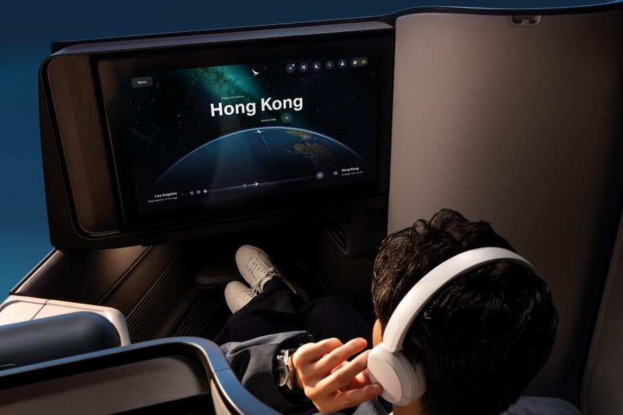 Aria Suite door and lighting